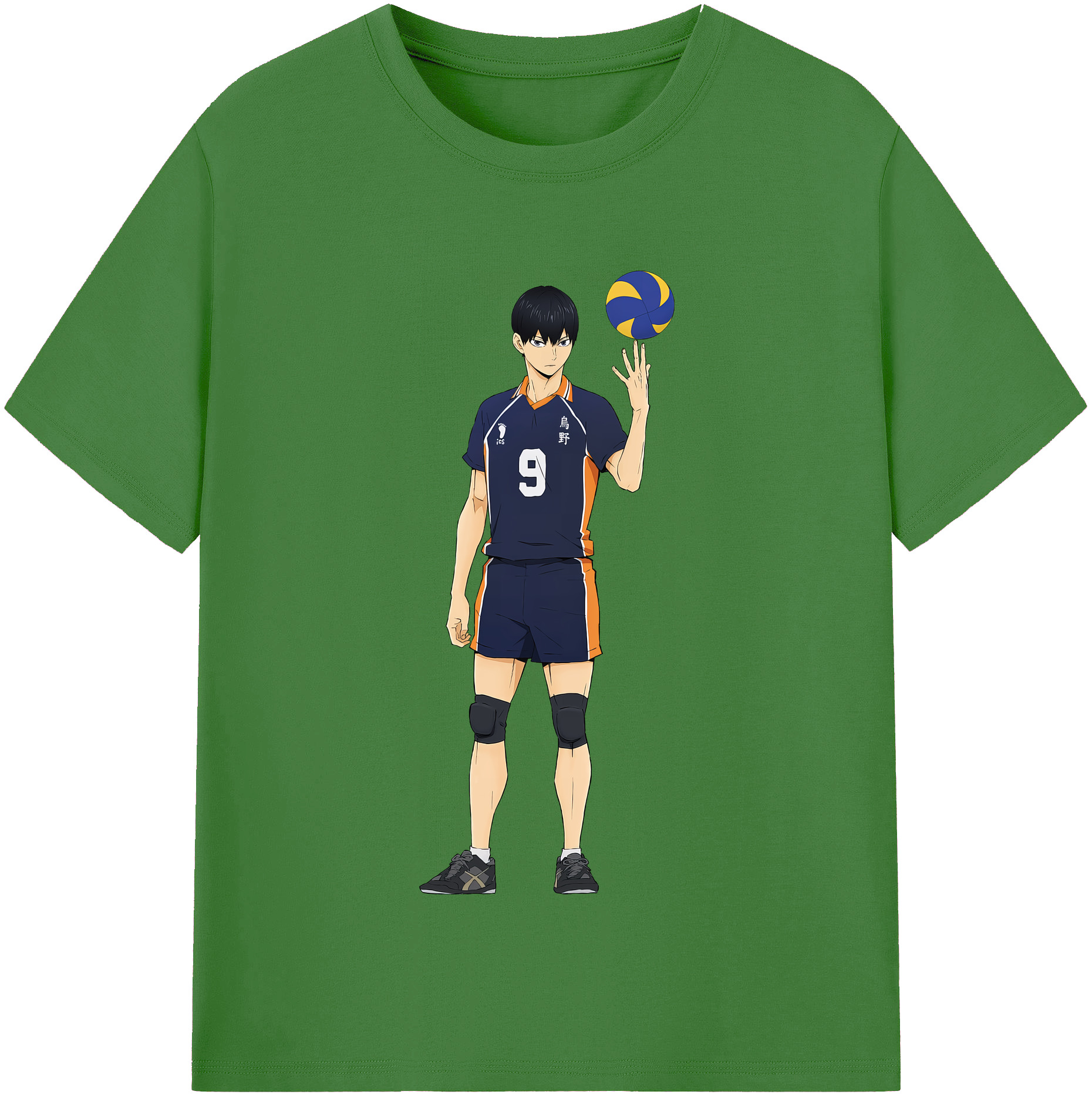 （画像用） ハイキュー!! Haikyu!! レディースカジュアルプリントTシャツ（綿100％）